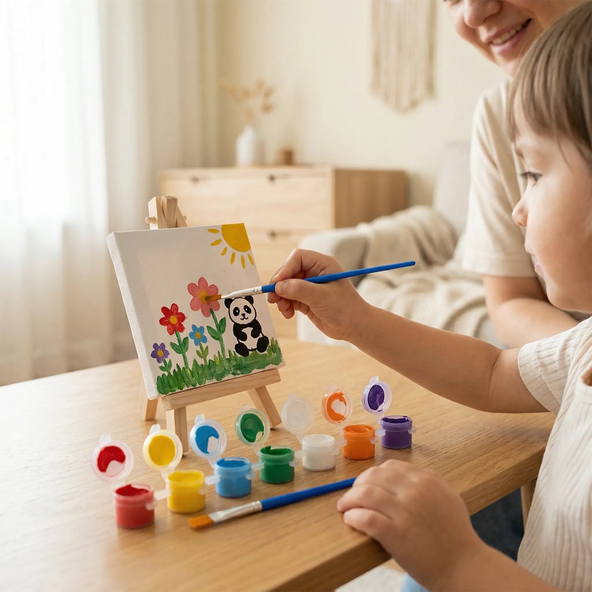 Chevalet kit peinture pour enfant 