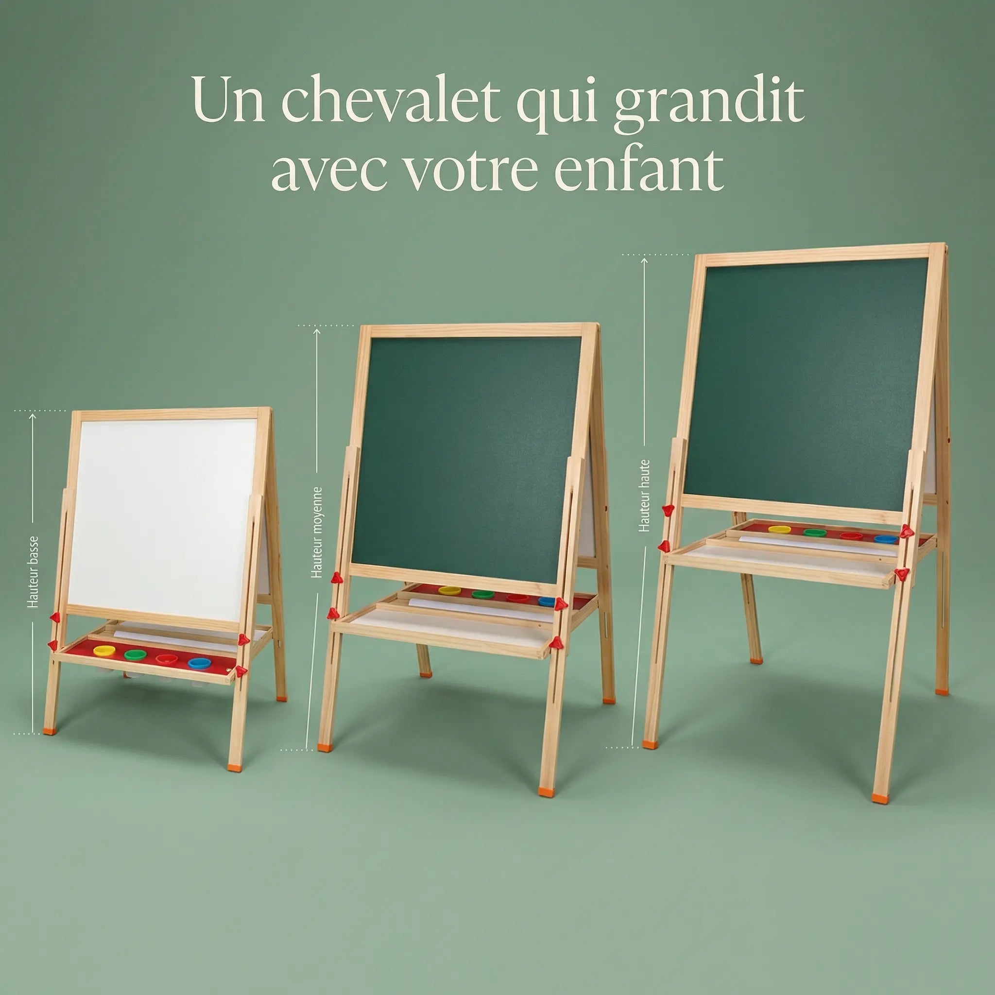 Chevalet pour enfant tableau 