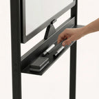 Chevalet de conférence à roulettes