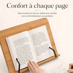 Chevalet de lecture en bois