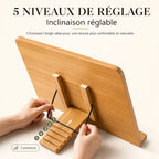 Chevalet de lecture en bois
