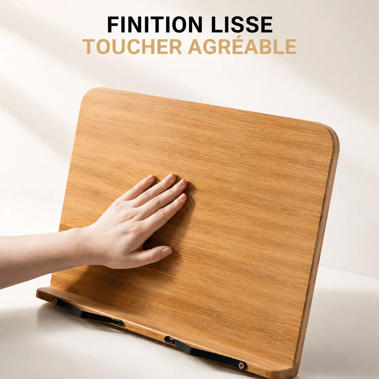 Chevalet de lecture en bois