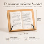Chevalet de lecture en bois