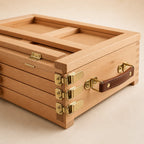 Chevalet de table avec tiroirs 