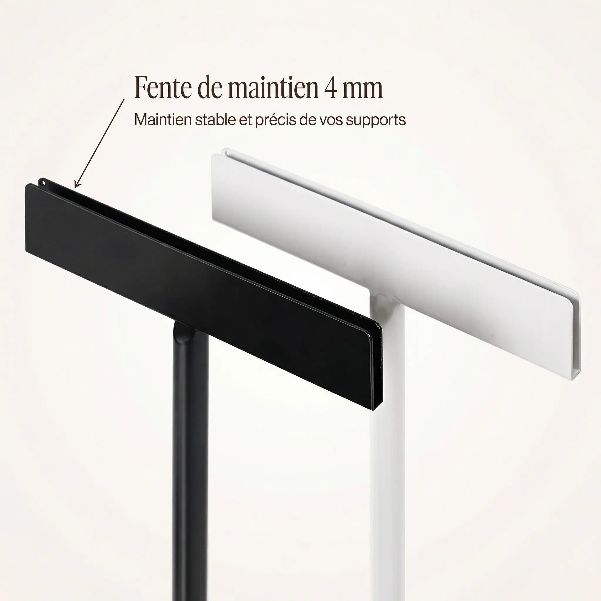 Chevalet de table d’exposition