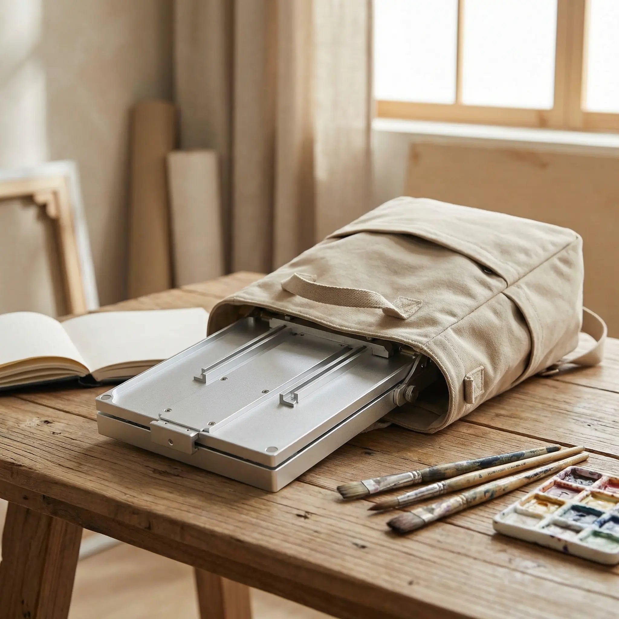 Chevalet de table en aluminium 