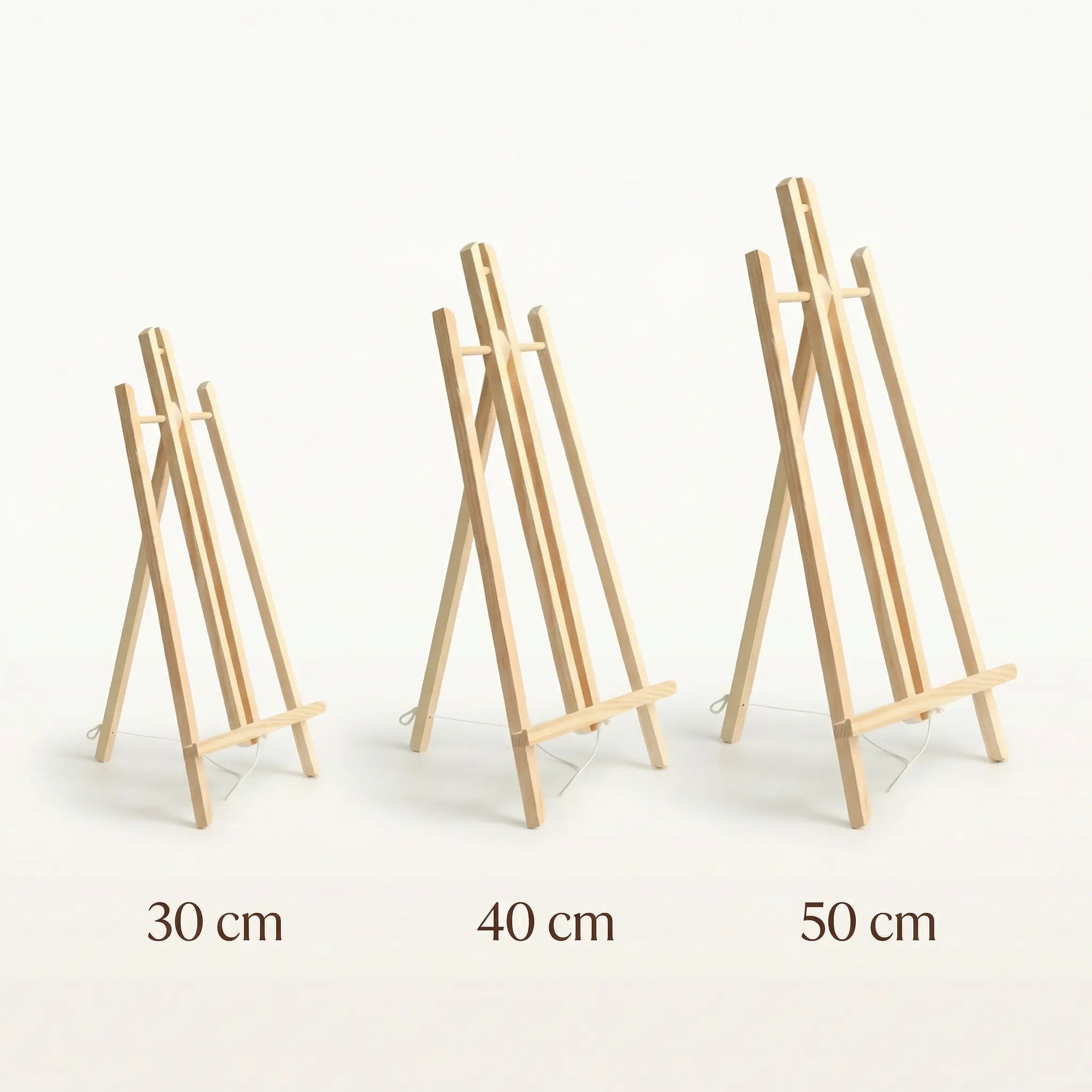 Chevalet de table en bois de hêtre 