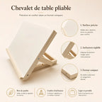 Chevalet de table pliable 