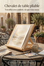 Chevalet de table pliable