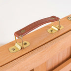 Chevalet de table pliable avec tiroir 