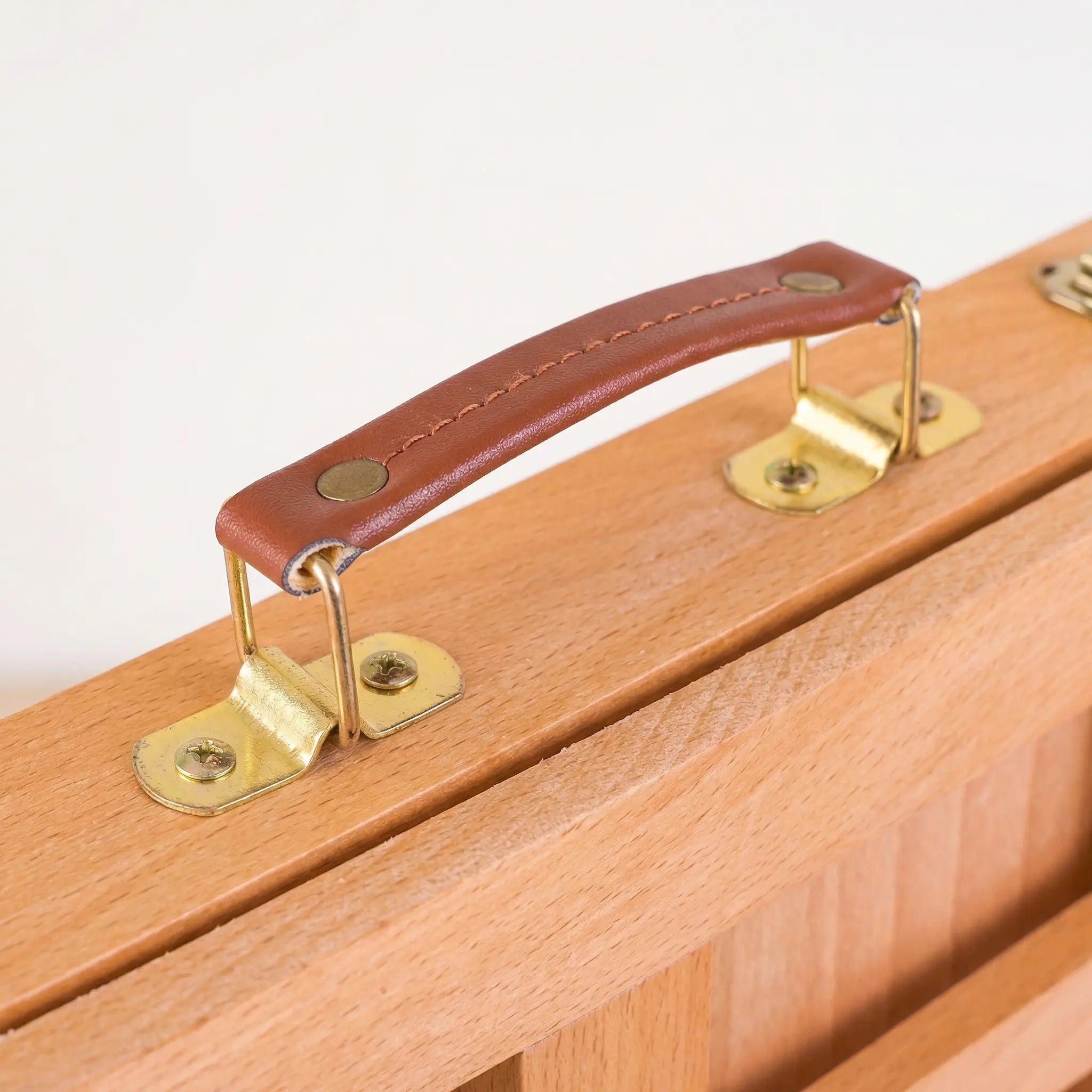 Chevalet de table pliable avec tiroir 