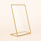 Chevalet de table pour mariage transparent 