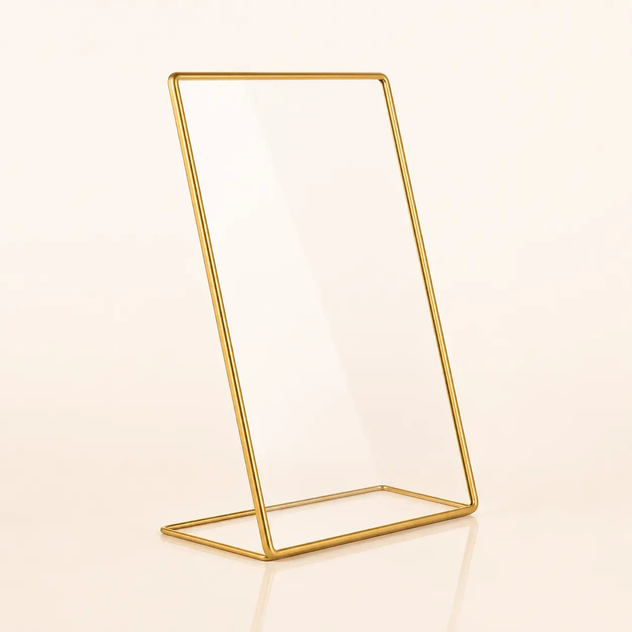 Chevalet de table pour mariage transparent 