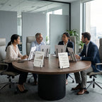 Chevalet de table présentoir métallique 