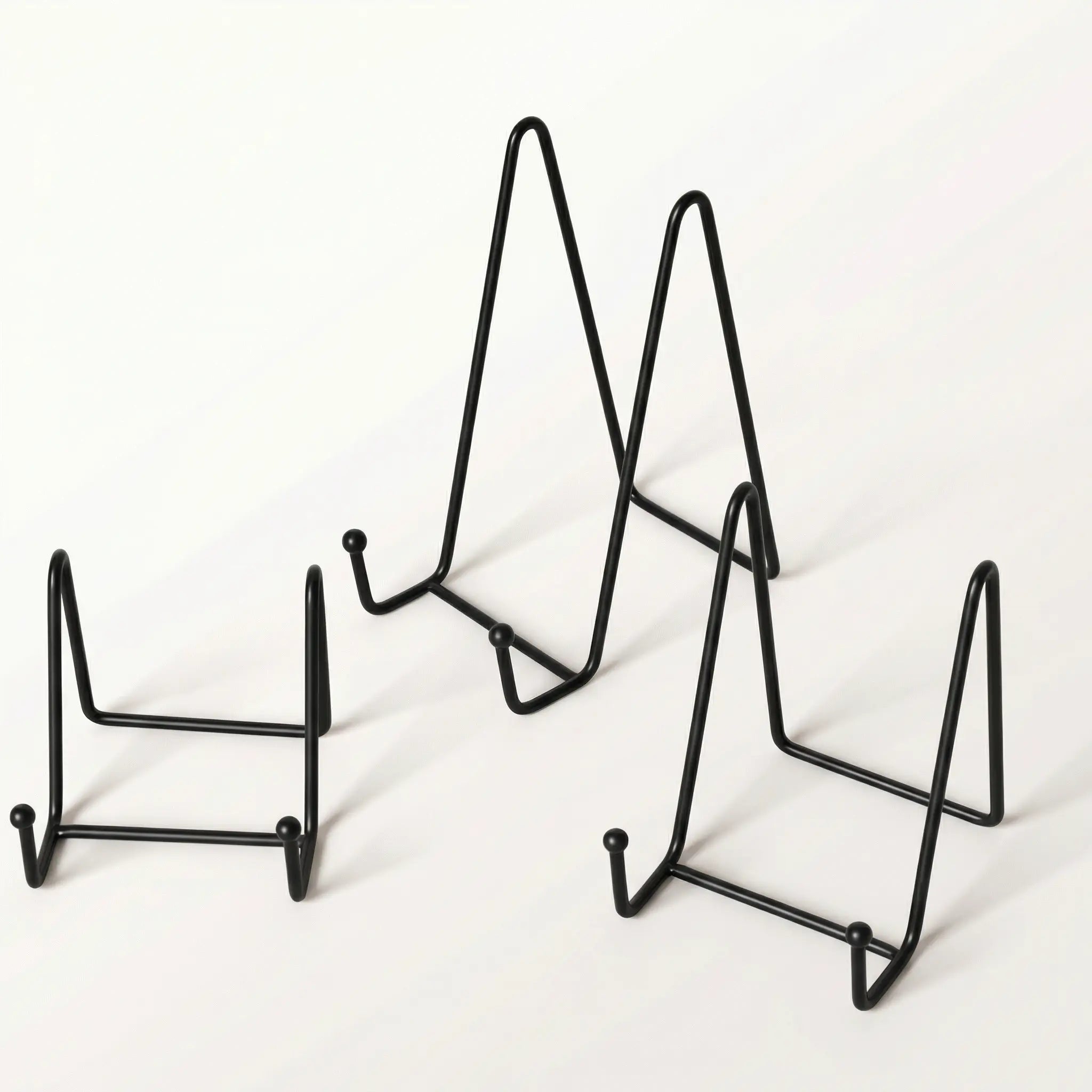 Chevalet de table présentoir métallique 