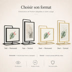 Chevalet de table présentoir rotatif 