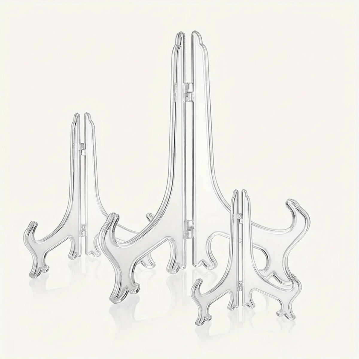 Chevalet de table présentoir transparent 