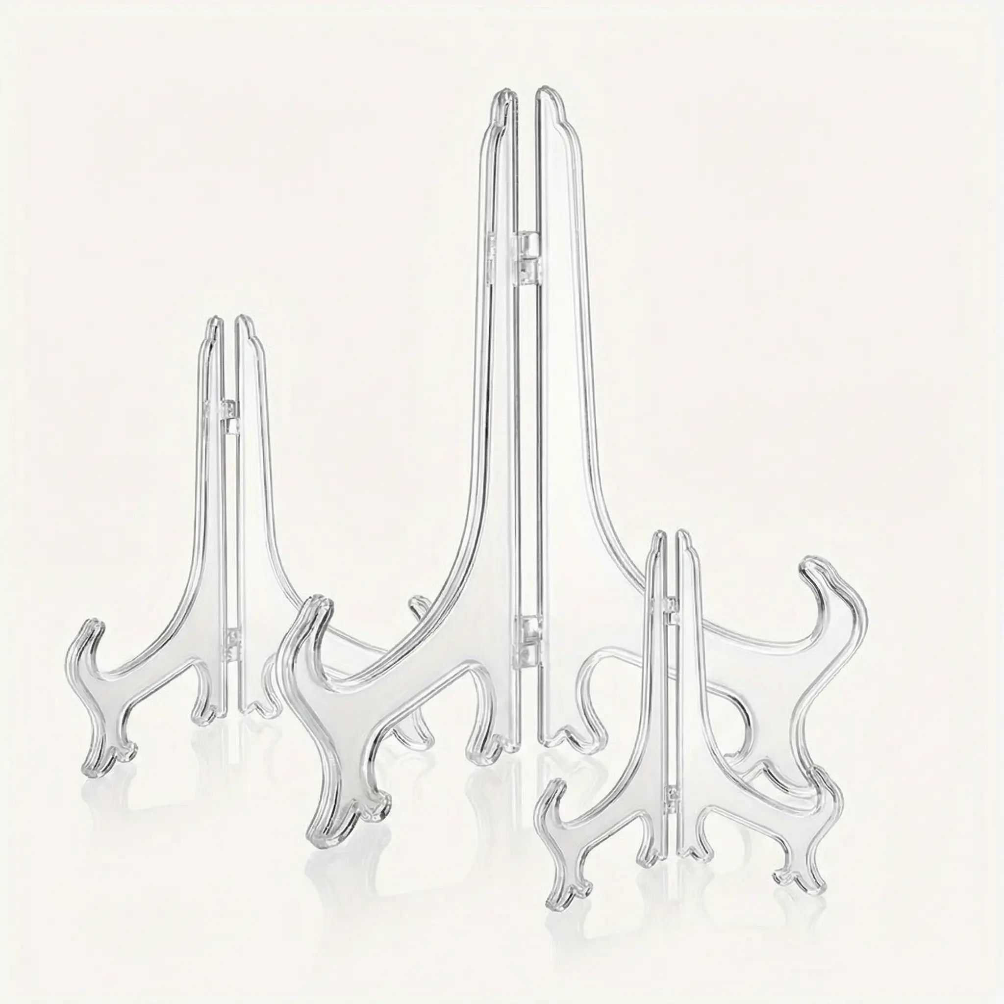 Chevalet de table présentoir transparent