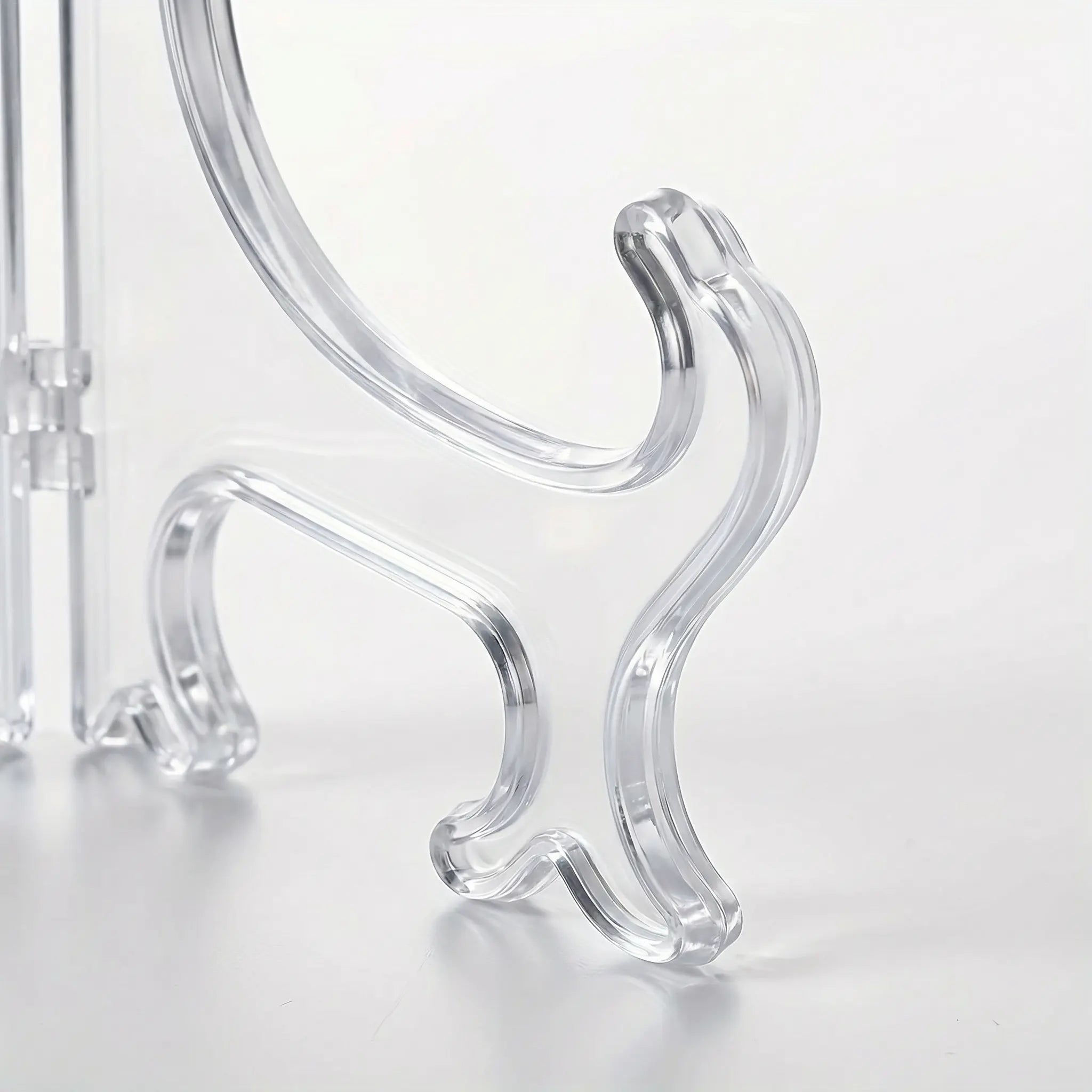 Chevalet de table présentoir transparent