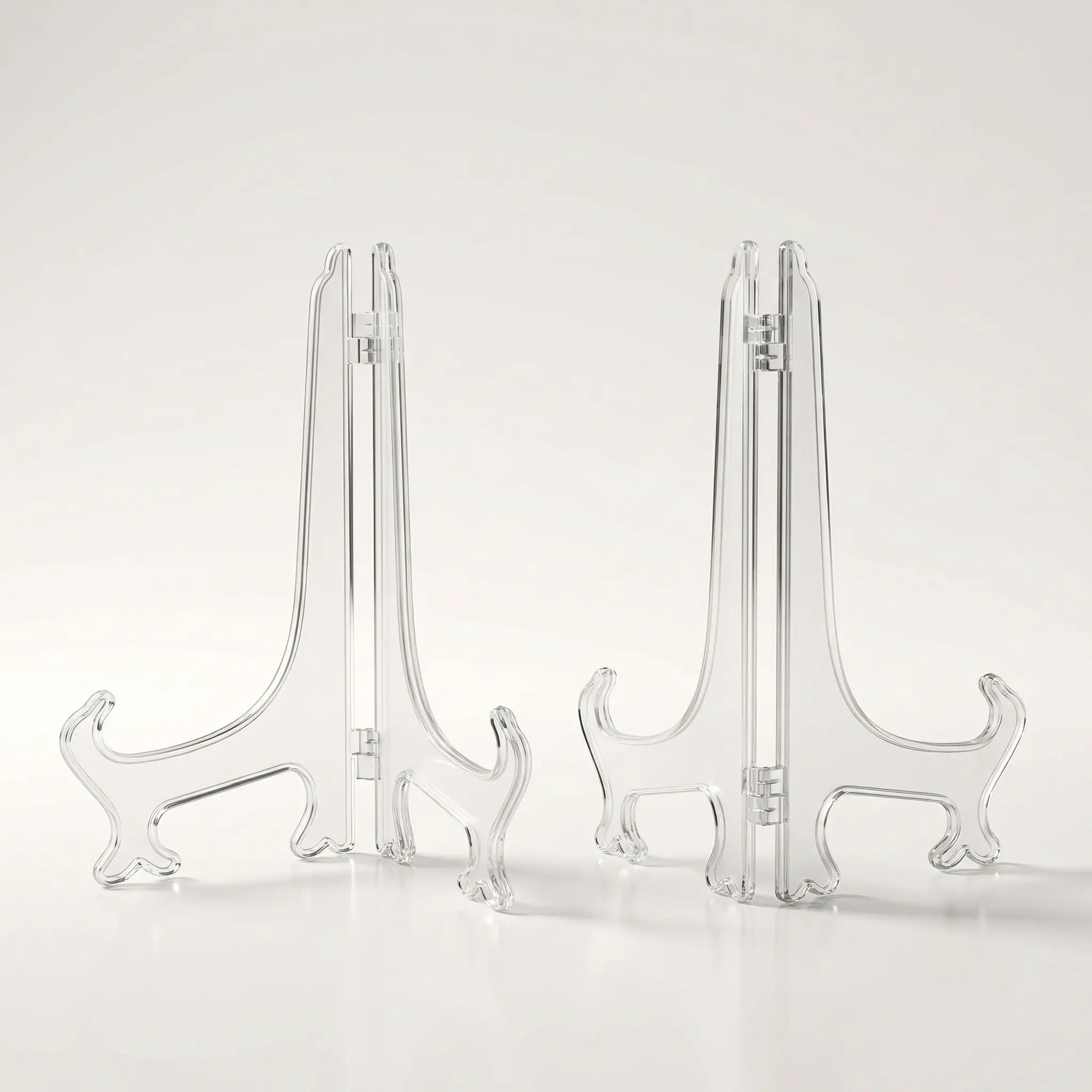 Chevalet de table présentoir transparent