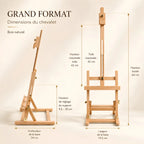 Chevalet de table réglable