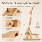 Chevalet de table réglable 