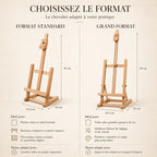 Chevalet de table réglable 