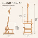 Chevalet de table réglable 