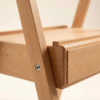 Chevalet en bois avec étagère 