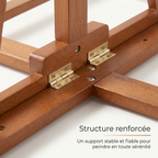 Chevalet en bois coloré 