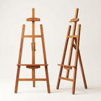 Chevalet en bois coloré 