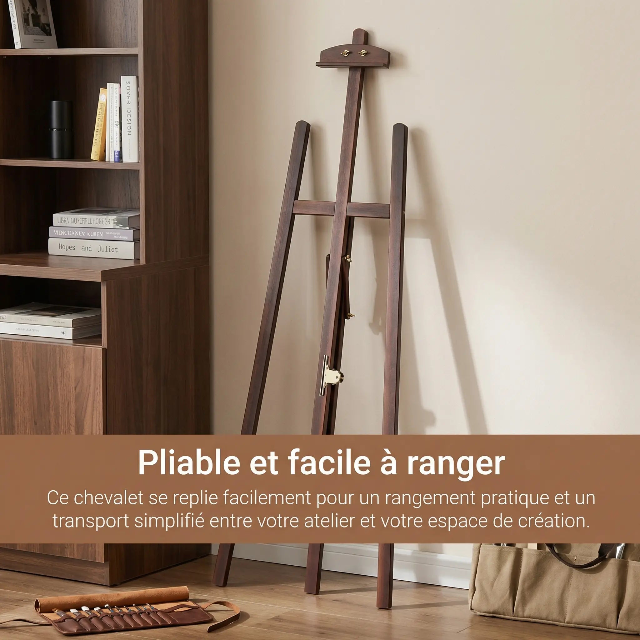 Chevalet en bois d’atelier 