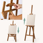 Chevalet en bois de studio 