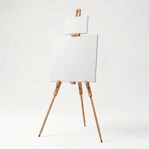 Chevalet en bois minimaliste 