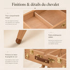 Chevalet en bois pliable 