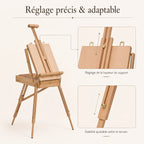 Chevalet en bois pliable 