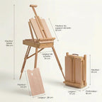 Chevalet en bois pliable 