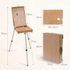 Chevalet en bois portable 