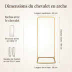 Chevalet mariage en arche