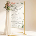 Chevalet mariage en arche