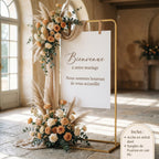 Chevalet mariage en arche