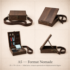 Chevalet portable d’extérieur en bois 
