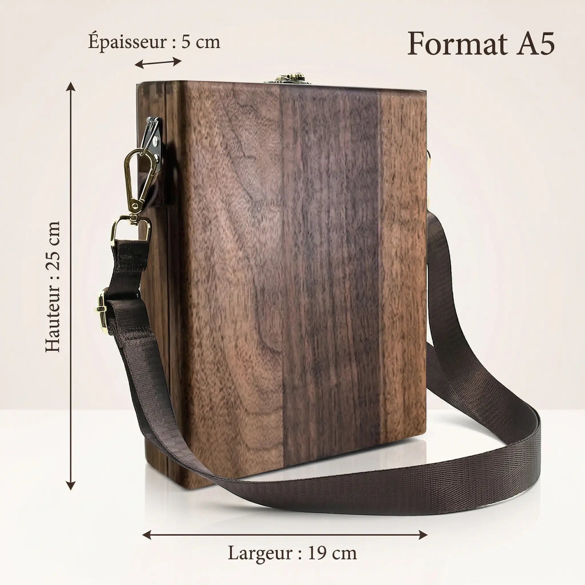 Chevalet portable d’extérieur en bois