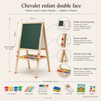 Chevalet pour enfant tableau 