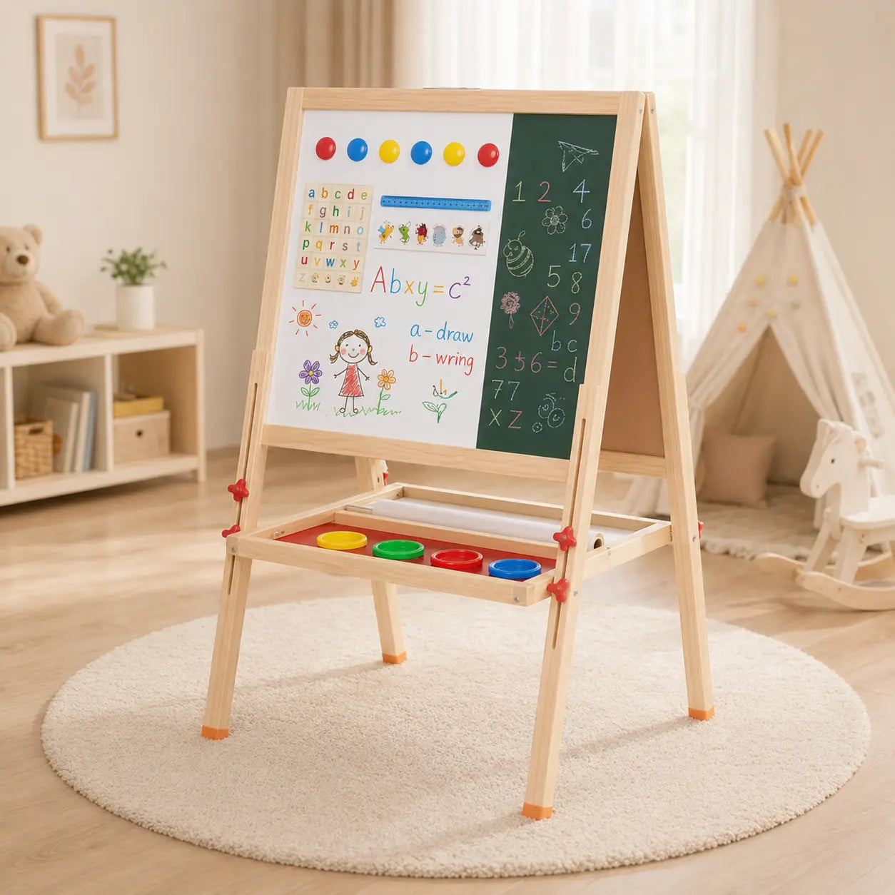 Chevalet pour enfant tableau 