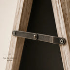 Chevalet trottoir tableau noir en bois 