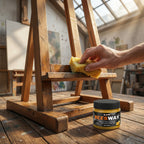 Cire d’entretien pour chevalet