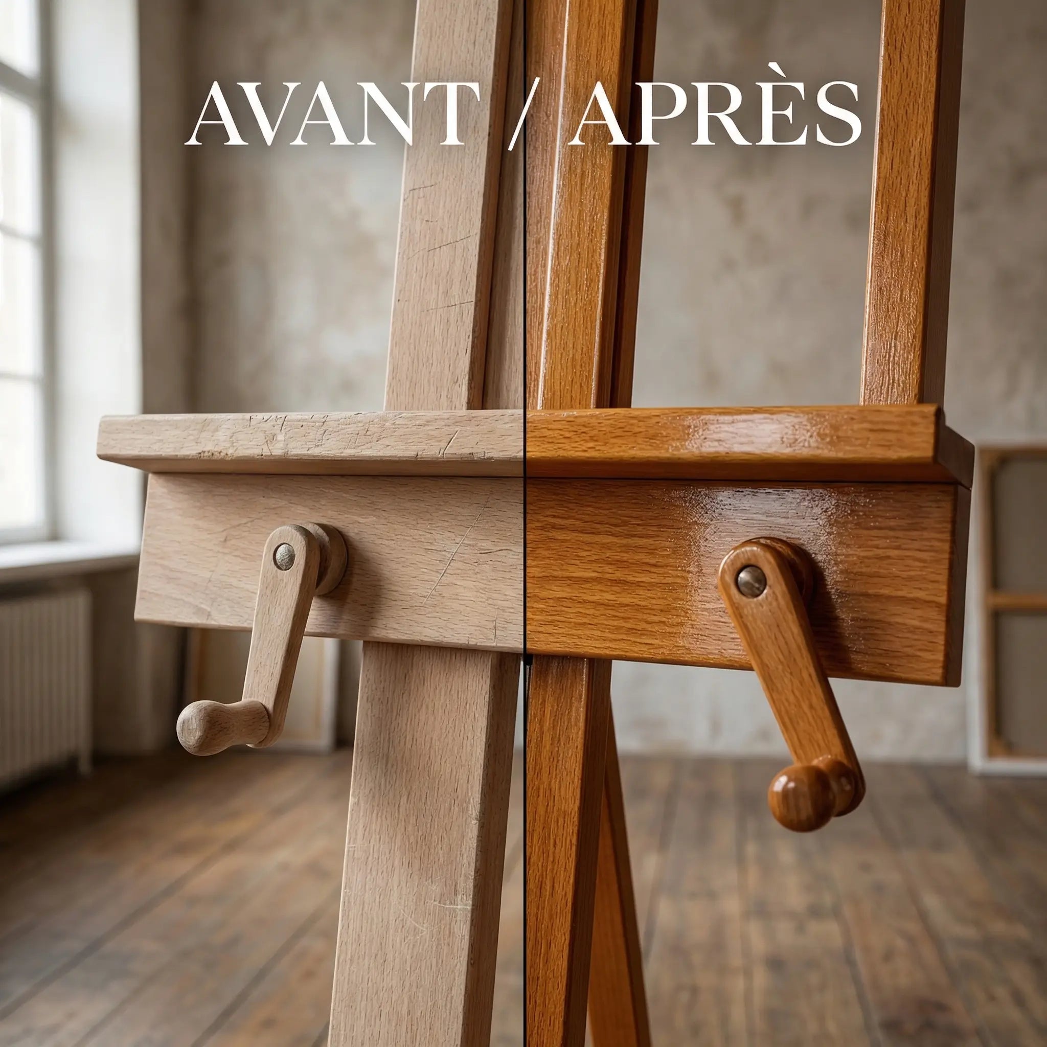 Cire d’entretien pour chevalet 