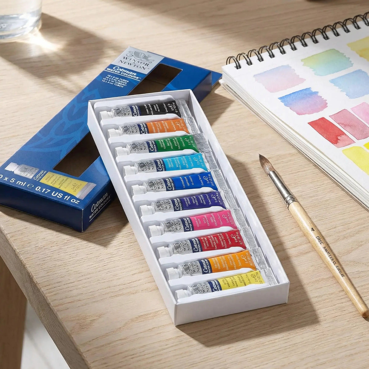 Coffret aquarelle 10 couleurs 