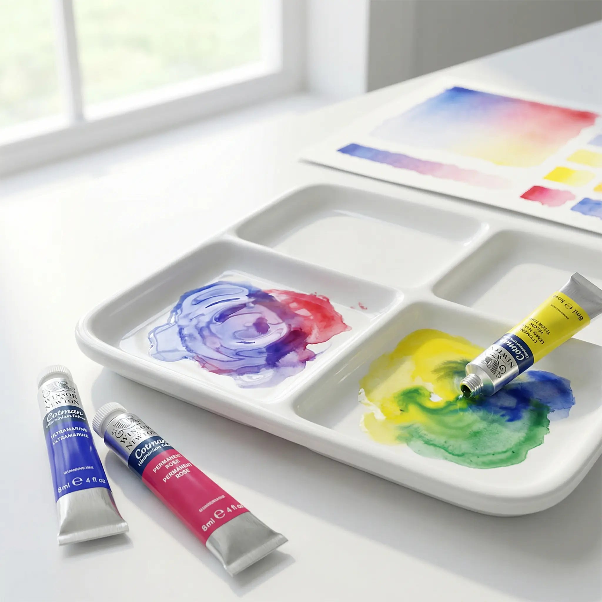Coffret aquarelle 10 couleurs 